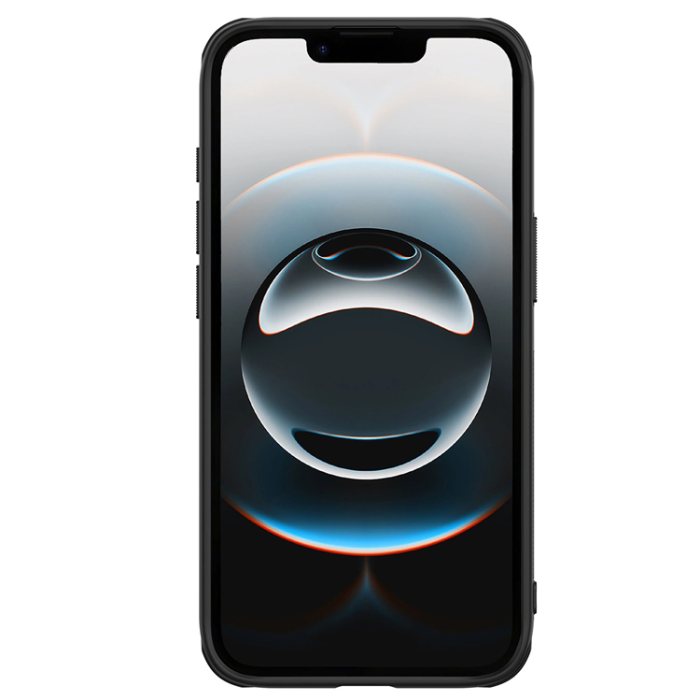 Nillkin - Nillkin iPhone 16e Mobilskal Frosted Shield Pro - Svart