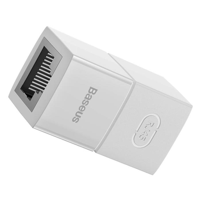 BASEUS - Baseus AirJoy Ethernet RJ45 Kabel kontakt 10 Pcs - Vit