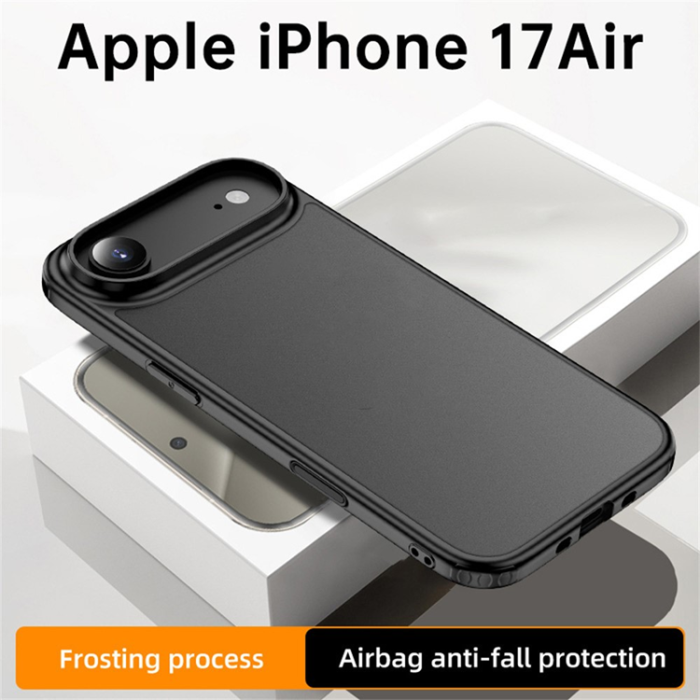 A-One Brand - iPhone Air Mobilskal Airbag Anti Drop TPU Matte - Svart