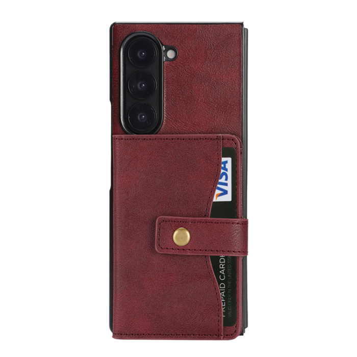 A-One Brand - Galaxy Z Fold 7 Mobilskal MagSafe Detachable Korthållare Kickstand