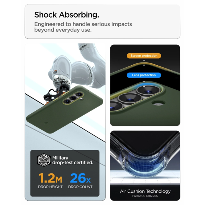 Spigen - Spigen Mobilskal För Galaxy S26 Ultra MagSafe Nano Pop - Avo Grön