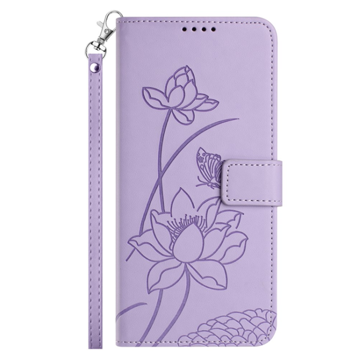 A-One Brand - Sony Xperia 10 VII Plånboksfodral Lotus Imprint - Lila