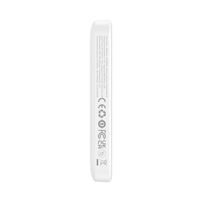 BASEUS - Baseus Magsafe Mini Magnetic Powerbank 6000mAh 20W - Vit