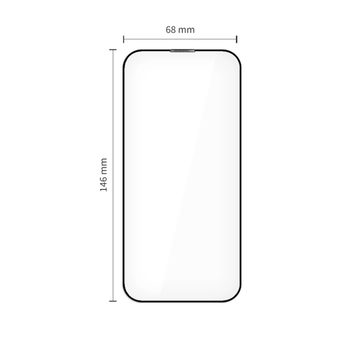 Tech-Protect - [2-Pack] Tech-Protect iPhone 17 Pro Härdat Glas Skärmskydd - Svart