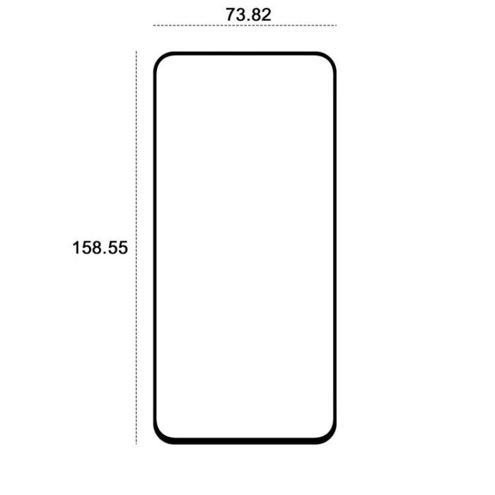 Etteri - Etteri Galaxy A56 5G Härdat Glas Skärmskydd 9D - Svart