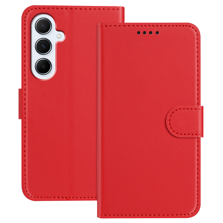 Galaxy A17 / A26 Plånboksfodral Anti Drop - Röd | 2353 | AlltMobil