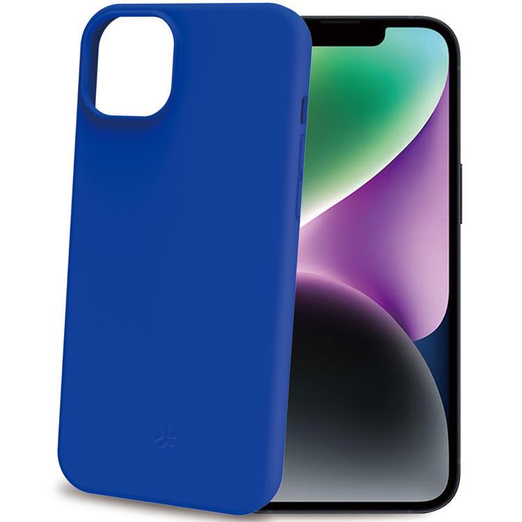 Celly iPhone 16 Mobilskal Cromo Soft Rubber - Blå | 2353 | AlltMobil
