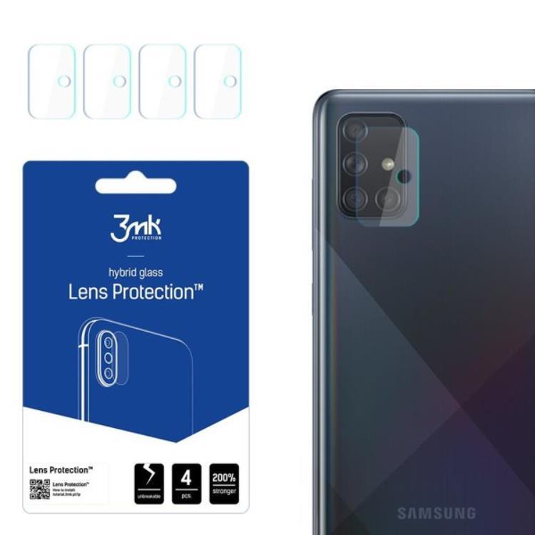 3MK Galaxy A71 4G Kameralinsskydd i Härdat Glas | 5468 | AlltMobil