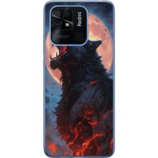 iSecrets - Mobilskal till Xiaomi Redmi 10C med Ylande varg