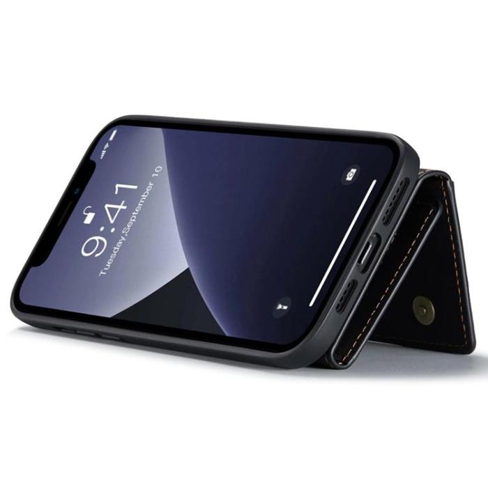 DG.MING - DG.MING iPhone 14 Pro Plånboksfodral M2 Detachable 2in1 - Svart