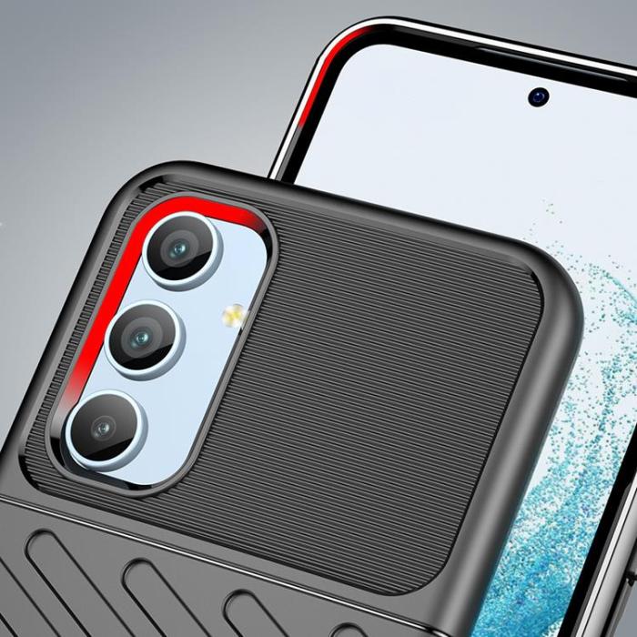 OEM - Galaxy A54 5G Skal Thunder Silicone Armor - Blå