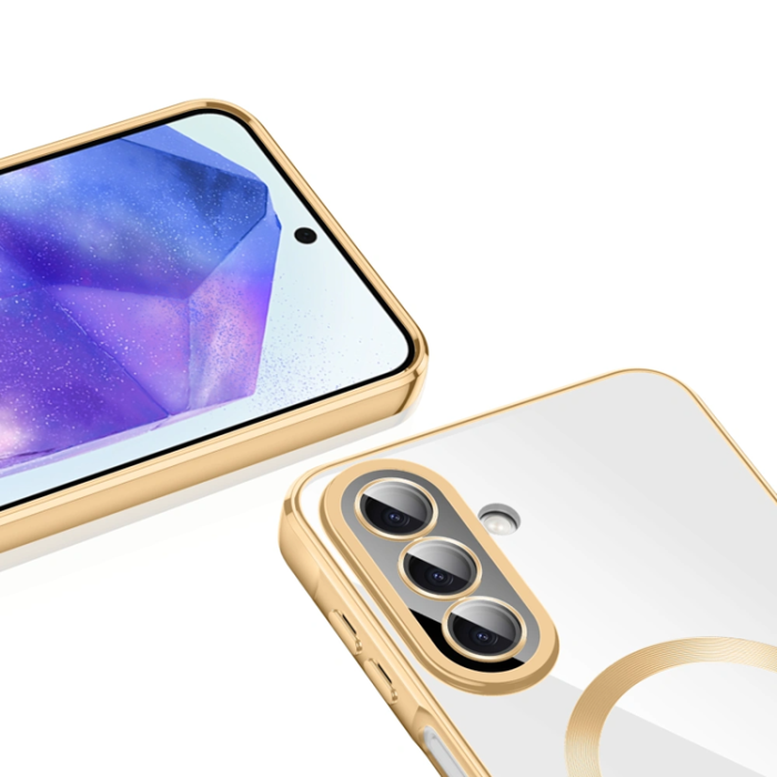 Tech-Protect - Tech-Protect Mobilskal För Galaxy A27 Magsafe Magflex - Shiny Guld