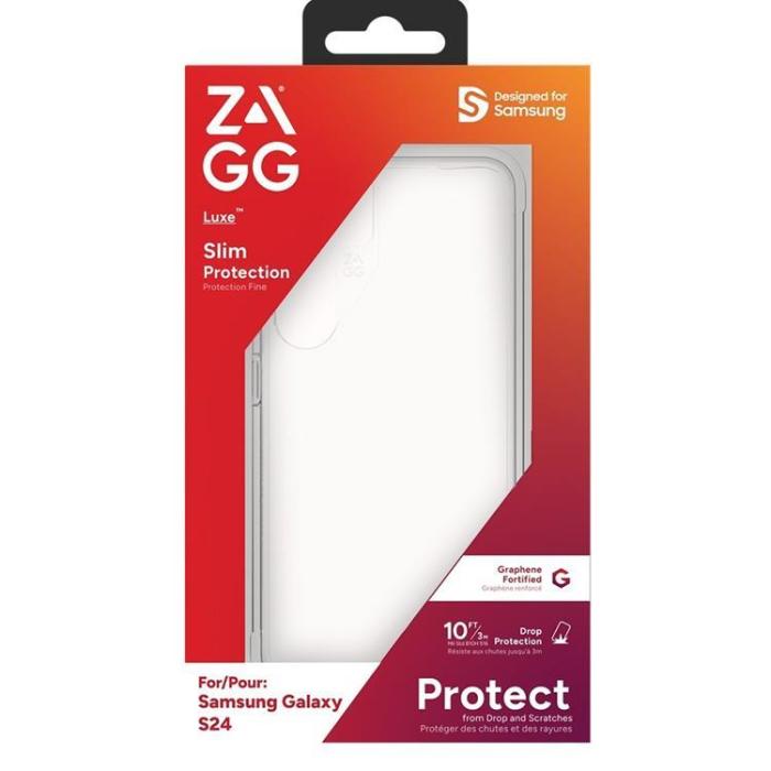 Zagg - ZAGG Galaxy S24 Mobilskal Luxe - Transparent