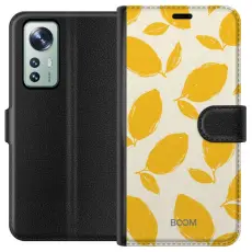 Gustaf - Pl&aring;nboksfodral till Xiaomi 12 med Lemon Breeze