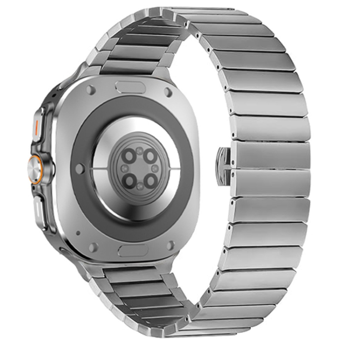 A-One Brand - Galaxy Watch Ultra (47mm) Armband Stainless Steel - Silver