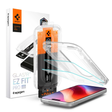 Spigen - Spigen [2-Pack] H&auml;rdat Glas Sk&auml;rmskydd F&ouml;r iPhone 18 Pro/17 Pro/17/16 Pro