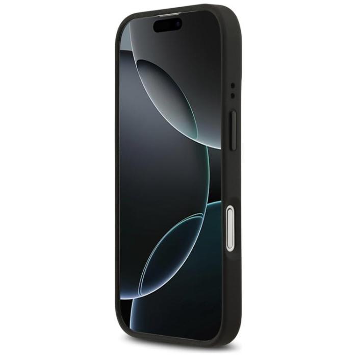 BMW - BMW iPhone 17 Mobilskal MagSafe M Tricolor Metal Logo - Grå