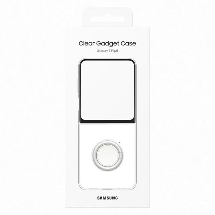 Samsung - Samsung Galaxy Z Flip 5 Mobilskal Silikon Gadget - Clear