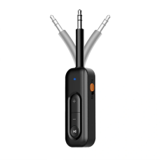 Tech-Protect - Tech-Protect AUX Adapter Bluetooth 6.0 Ultraboost AU03 - Svart