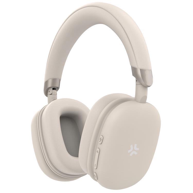 Celly Over-Ear-Hörlurar Trådlösa ANC+ENC Soundbeat - Vit | 505771 | AlltMobil