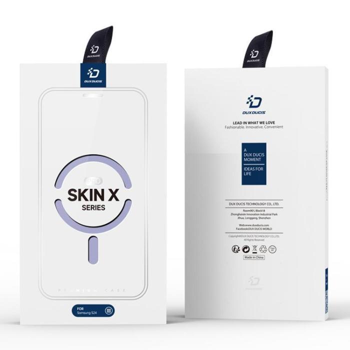 Dux Ducis - Dux Ducis Galaxy S24 Plus Plånboksfodral Magsfae Skin X Pro - Lila