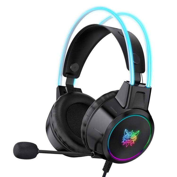 ONIKUMA Over-Ear Gaming Hörlurar Trådbundna 3.5mm X15 Pro (Svart) | 505771 | AlltMobil
