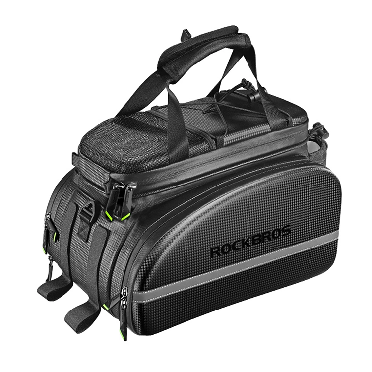 Rockbros A6-6 Cykelväska för Bagageutrymme 35 L med Utfällbara Fickor | 3778 | AlltMobil