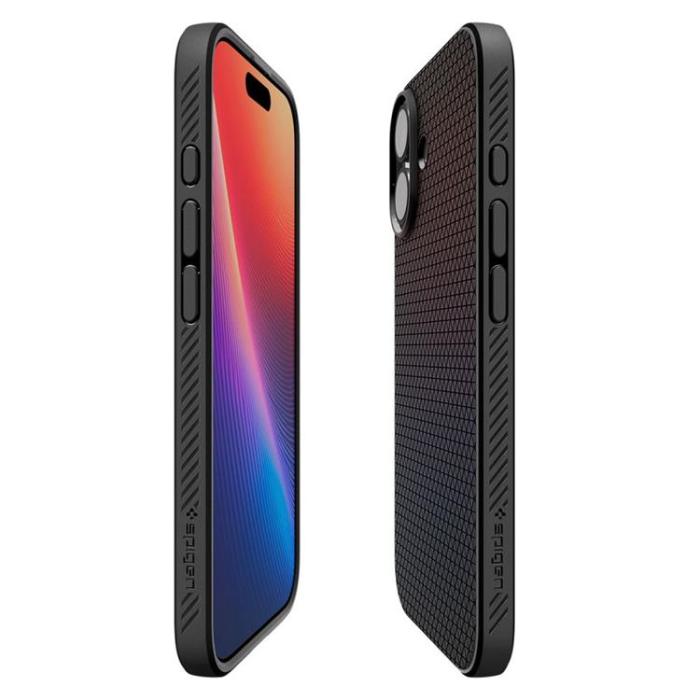 Spigen - Spigen iPhone 17 Mobilskal Liquid Air - Matte Svart