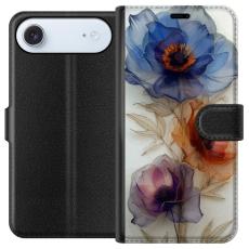 Gustaf - Pl&aring;nboksfodral till Apple iPhone 17 Air med Silkesblommor