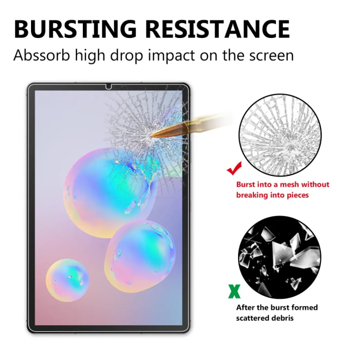 Taltech - Galaxy Tab S6 Lite 10.4 Härdat Glas Skärmskydd