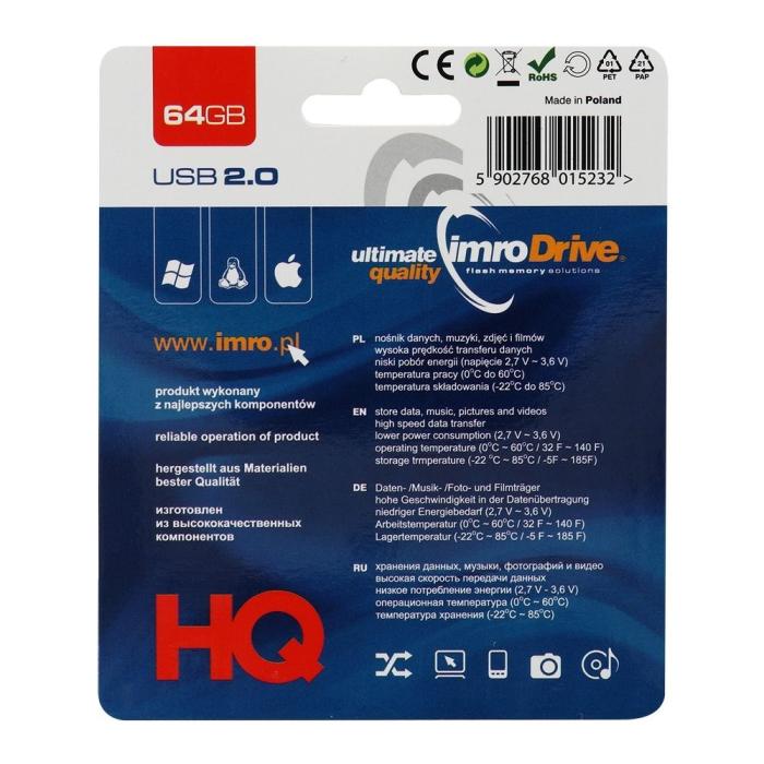 Imro - Imro Portable Memory Pendrive Axis 64 GB