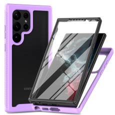 OEM - Mobilskal f&ouml;r Samsung Galaxy S26 Ultra Transparent PC + TPU - Lila