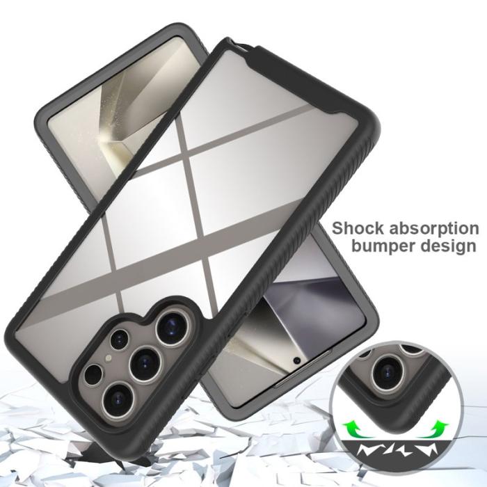 OEM - Mobilskal för Samsung Galaxy S26 Ultra Transparent PC + TPU - Lila