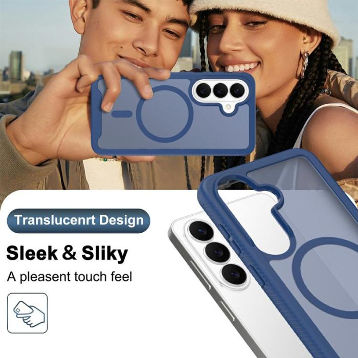 OEM - Mobilskal för Samsung Galaxy S26 Magnetiskt 2 i 1 PC + TPU - Blå