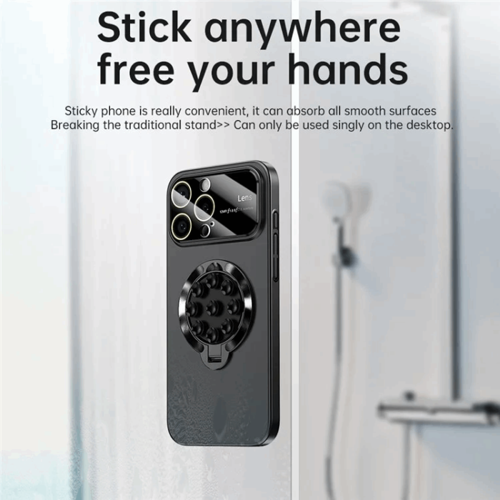 OEM - iPhone 16 Pro Max Mobilskal Magsafe Sugkopphållare Kickstand