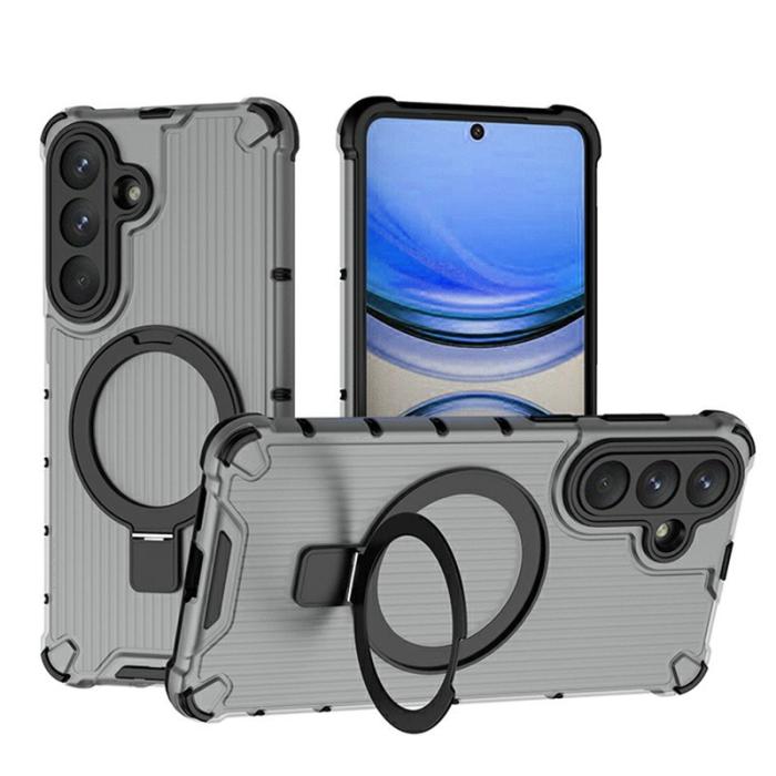 OEM - Mobilskal för Samsung Galaxy S26 Plus Magnetiskt med Kickstand PC + TPU - Grå