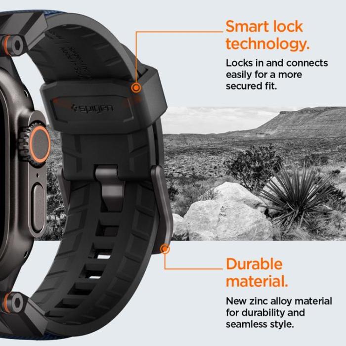 Spigen - Spigen Apple Watch 7/8/9/10/SE/Ultra 1/2 (44/45/46/49mm) Band