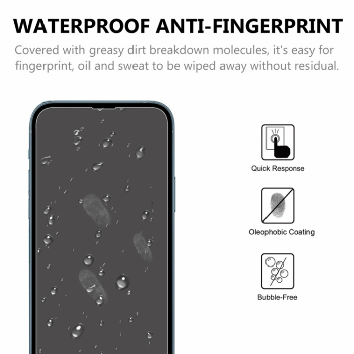 OEM - [2-PACK] iPhone 16e Härdat Glas Skärmskydd - Clear