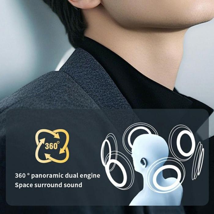 HTC - HTC OWS On-Ear Trådlösa Sport Hörlurar Bluetooth V6.0 NE21 - Svart