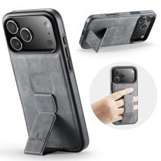 FIERRE SHANN - FIERRE SHANN f&ouml;r iPhone 17 Pro Fodral KonstL&auml;der - Gr&aring;