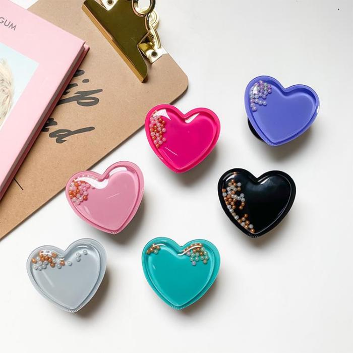 OEM - Heart Beads Popup Hållare - Grön