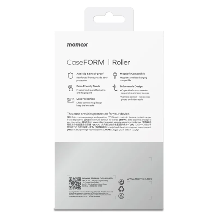 MOMAX - MOMAX iPhone 17 Pro Mobilskal Magsafe MRAP25