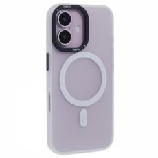 X-Level - X-LEVEL Mobilskal till iPhone 16 MagSafe PC + TPU Anti-Fingerprints Vit