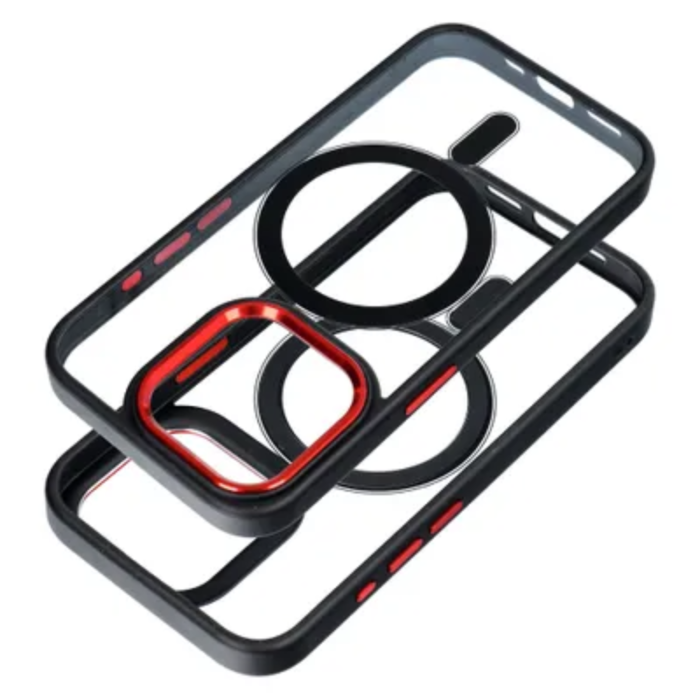 OEM - iPhone 16 Mobilskal Magsafe Color Edge - Röd