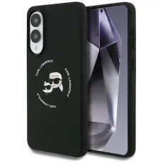KARL LAGERFELD - Karl Lagerfeld Galaxy S25 Edge Mobilskal MagSafe Silikon Heads & Circle