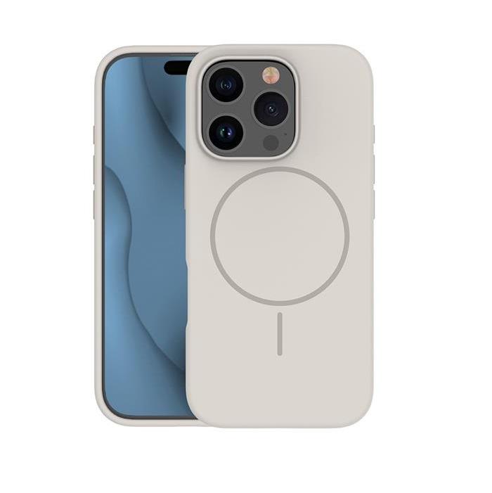 iPhone 17 Mobilskal MagSafe Silikon Thin - Grå | 2353 | AlltMobil