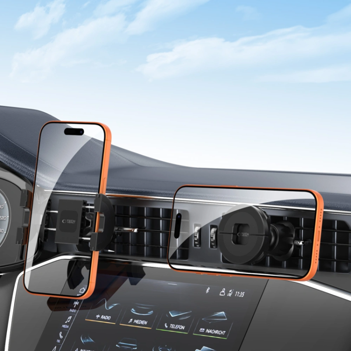 Tech-Protect - Tech-Protect Magnetisk MagSafe Bilhållare till Luftventil N62 - Svart