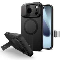 Tech-Protect - Tech-Protect Mobilskal till iPhone 17 Pro Magsafe Kevlar Aura - Svart