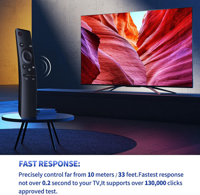 A-One Brand - Universal Fjärrkontroll För Samsung Smart TV - Svart