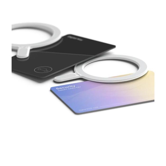 UTGATT4 - Ringke MagSafe Ring Magnetisk Platta - Vit